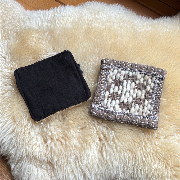 Wool Coffee “Rugs” - Picture 4 of 5